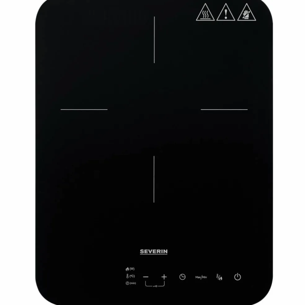 KP 1032 induktionsplatta 1 zon, mattsvart
