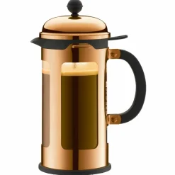 Krom kaffepress 8 Koppar 1,0 l