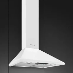 KSED65BE 60 cm Universal Väggmonterad Fläkt, Vit