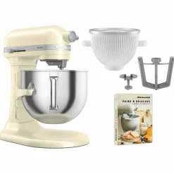 5KSM70SHXE köksmaskin 6,6 liter + 5KSMICM Ice Cream Maker, candy apple
