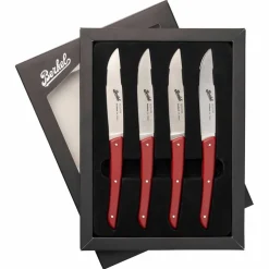 Köttkniv 4-pack, röd