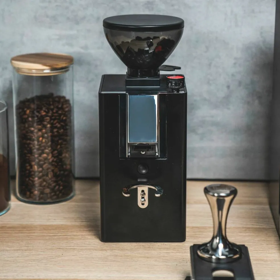 Kube Mill elektrisk kaffekvarn, krom