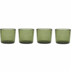 Kuki dricksglas 4 st, green