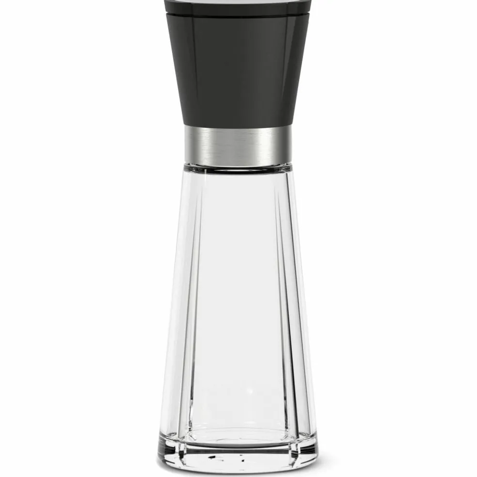 Kvarn 20,5 cm, svart/stål