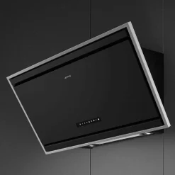 KV394MB vertikal köksfläkt 90 cm, mattsvart