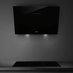 KV394N väggmonterad fläkt 90 cm, svart