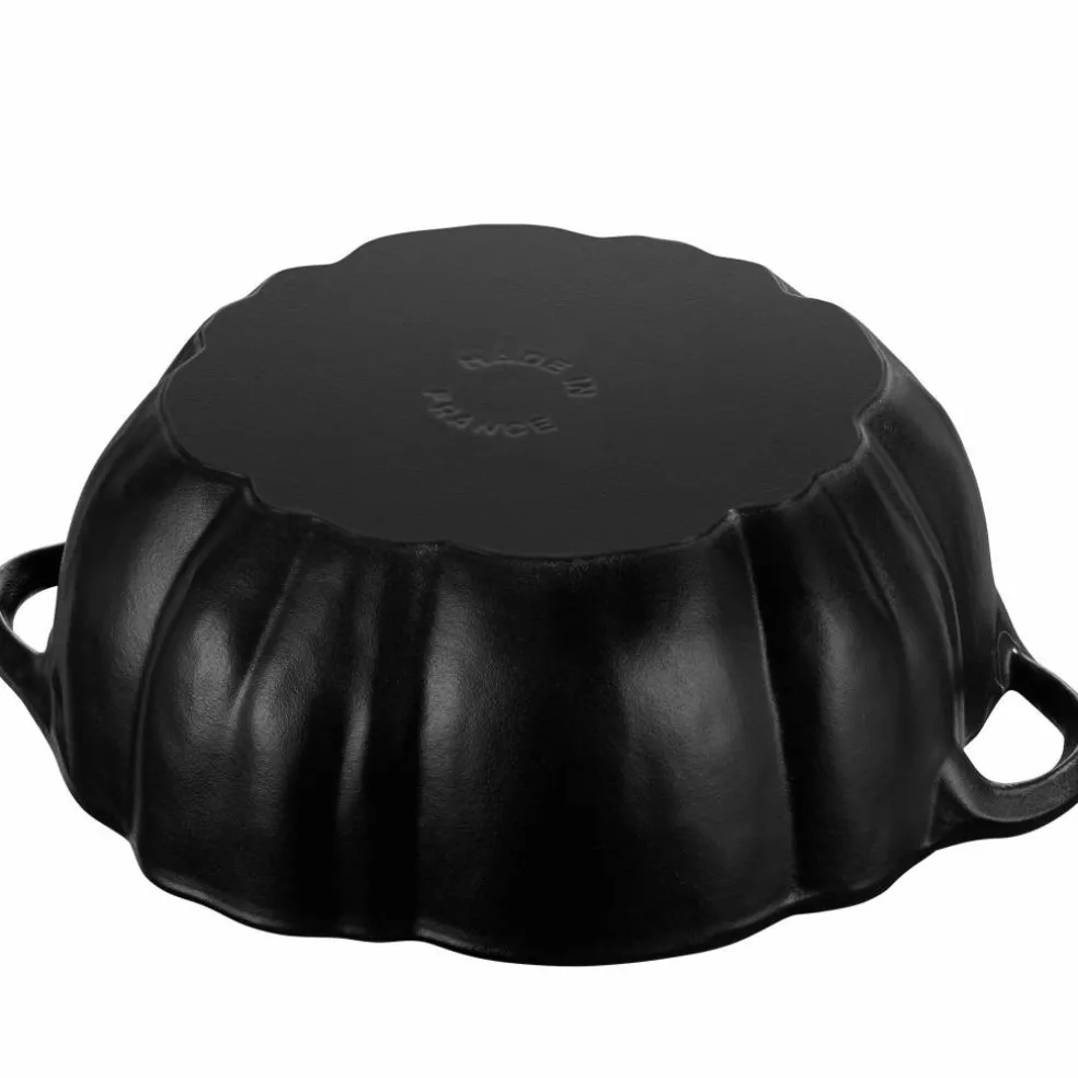 La Cocotte Pumpa gjutjärnsgryta 24 cm / 3,5 liter, svart
