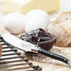 Laguiole Premium Line smörkniv 4-pack, mörkbrun