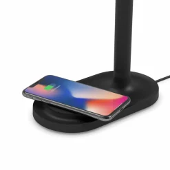 Lampa med trådlös Qi-laddare, cloud