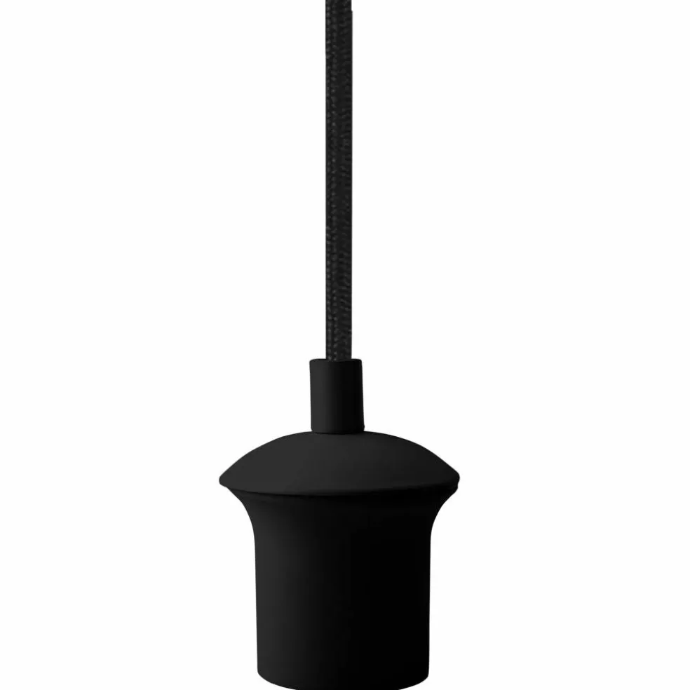 Lamphållare 300 cm E27, svart