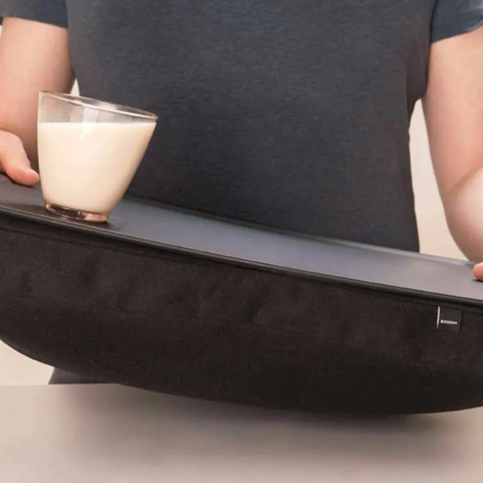 Laptray Anti-Slip Knäbricka Svart