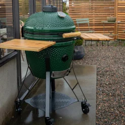 Large Gen 2 kamadogrill med Grillmästarens rotisserie, grön