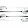 Latteskedar Rostfritt Stål 4 pack