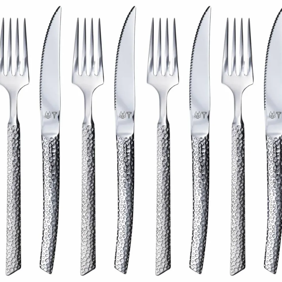 Lava Steakset 8 delar, rostfritt