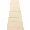 Lea matta 300 × 70 cm, beige/rust/vanilla