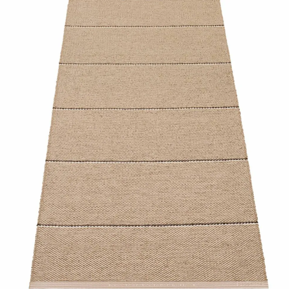Lea matta 150 × 70 cm, beige/rust/vanilla