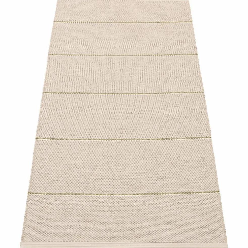 Lea matta 150 × 70 cm, beige/rust/vanilla