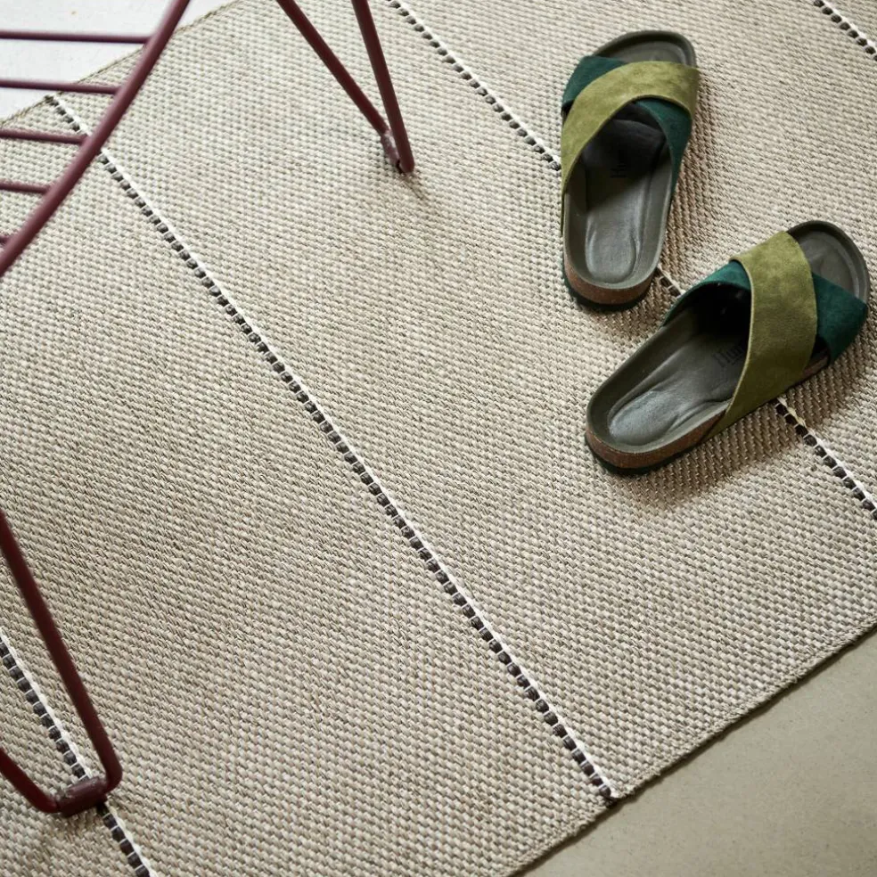 Lea matta 300 × 70 cm, linen/pine/vanilla