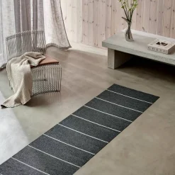 Lea matta 375 × 70 cm, potato/brown/vanilla