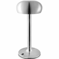 LED-batterilampa, krom