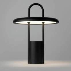 LED-lampa, svart