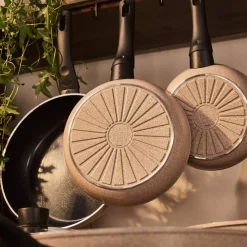 Ledro stekpanna 24 cm, beige