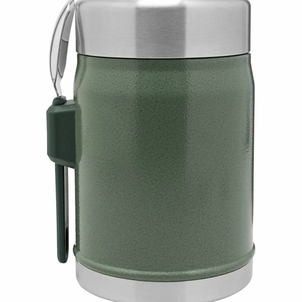 Legendary Classic mattermos + spork 0,4 liter, hammertone green