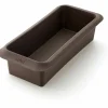 Lekue Bakform rektangulär silikon 25 cm, brun