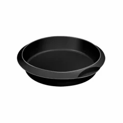 Lekue Bakform rund silikon 26 cm, svart