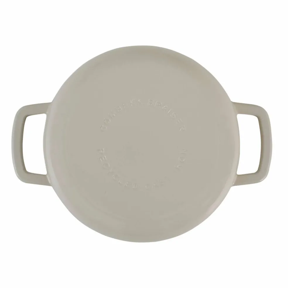 Låg gryta med lock 28 cm/5 liter, grön