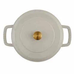 Låg gryta med lock 28 cm/5 liter, grön