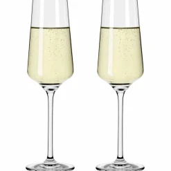 Lichtweiss champagneglas, 2-pack