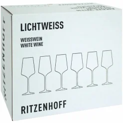 Lichtweiss vitvinsglas 40 cl, 6 st.