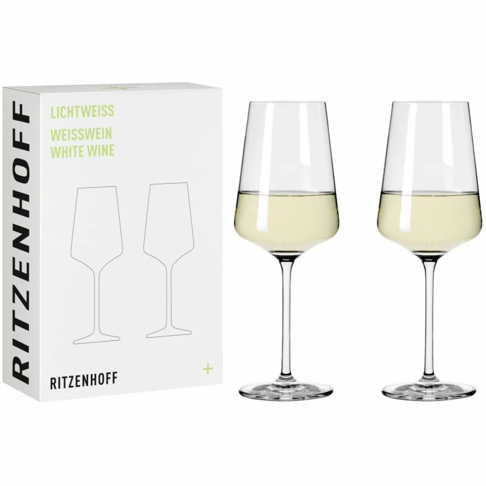 Lichtweiss vitvinsglas, 2-pack