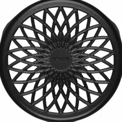 Lilie grytunderlägg 23 cm, black