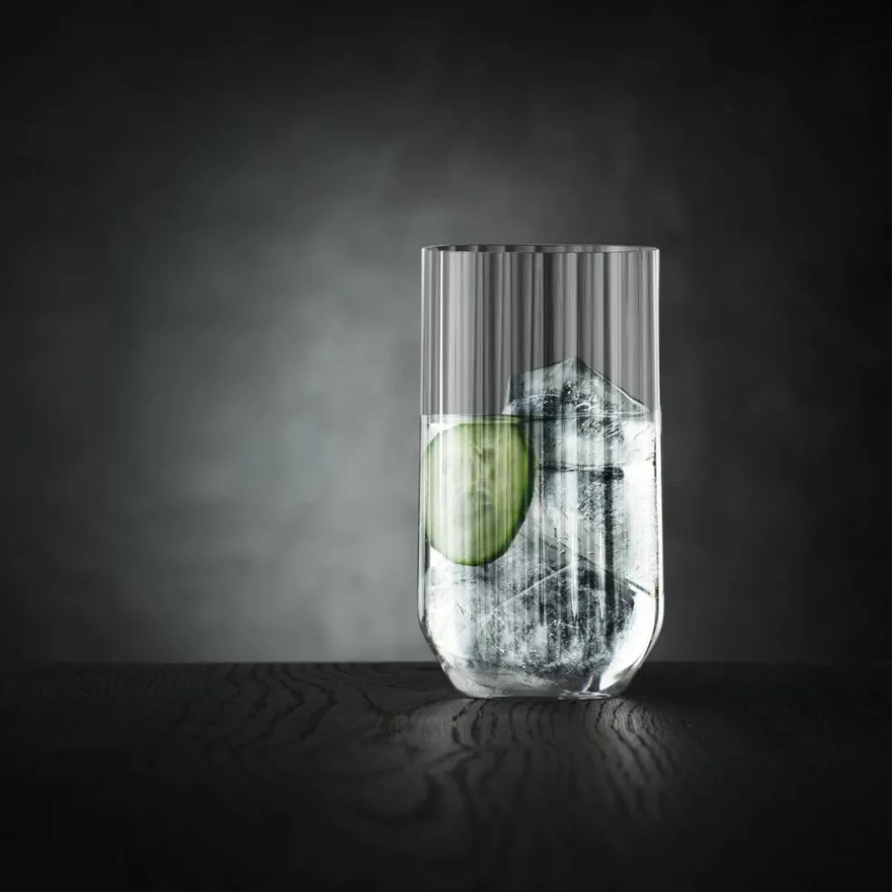 Linear longdrinkglas 4-pack