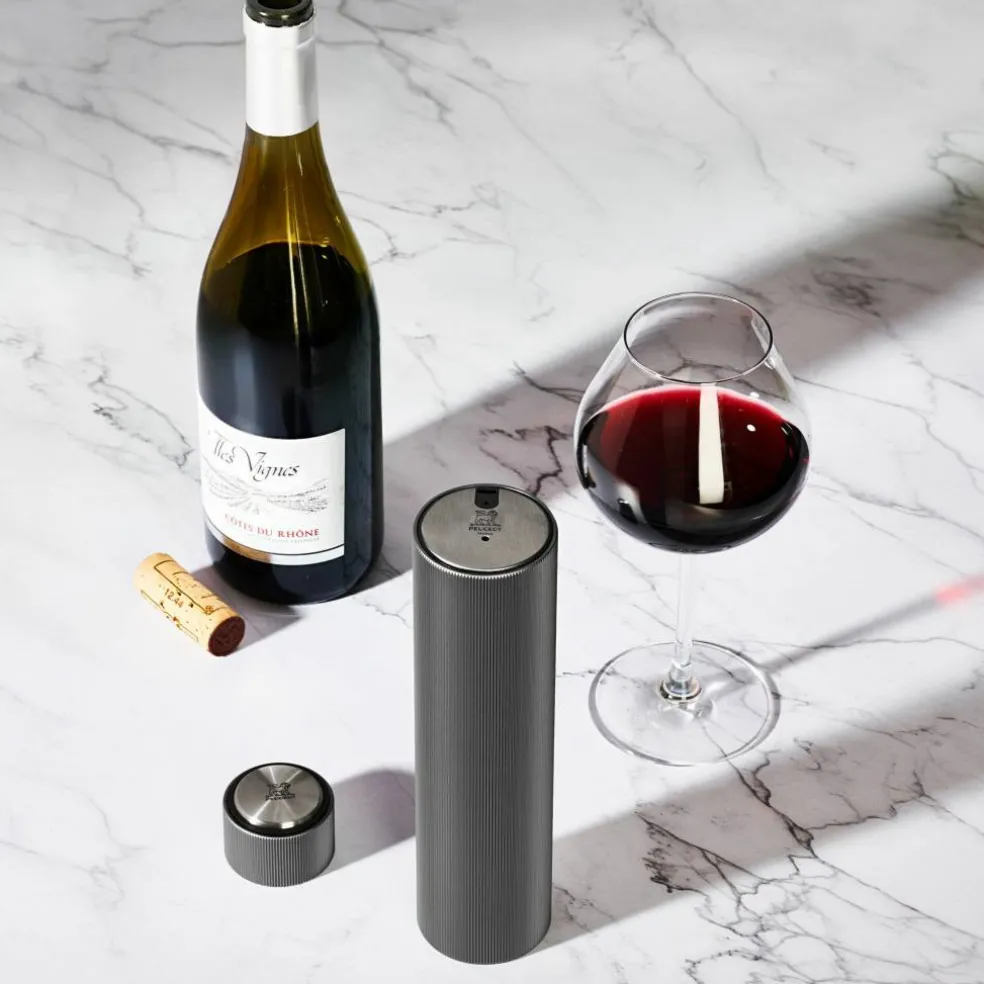 Line Reverse uppladdningsbar korkskruv, grå