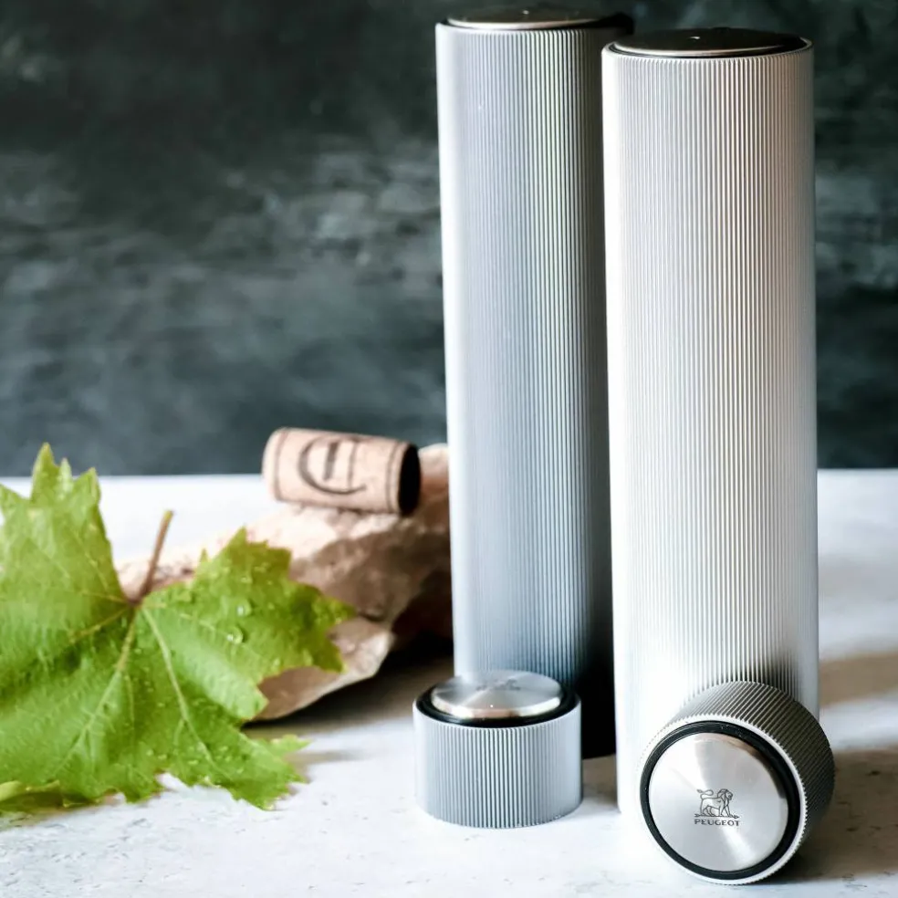 Line Reverse uppladdningsbar korkskruv, grå