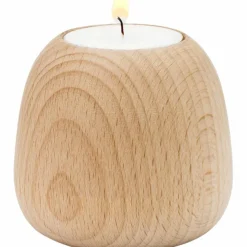 Liten ljusstake, bokträ