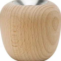Liten ljusstake, bokträ