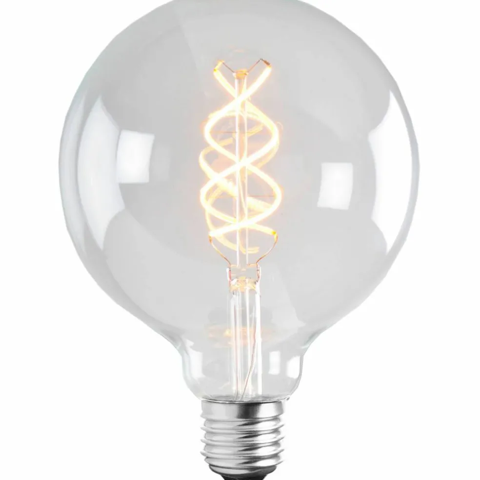 Ljuskälla E27 LED Soft Filament Globe 125 mm 5W, klar