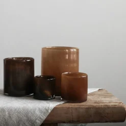 Ljuslykta, brown, large