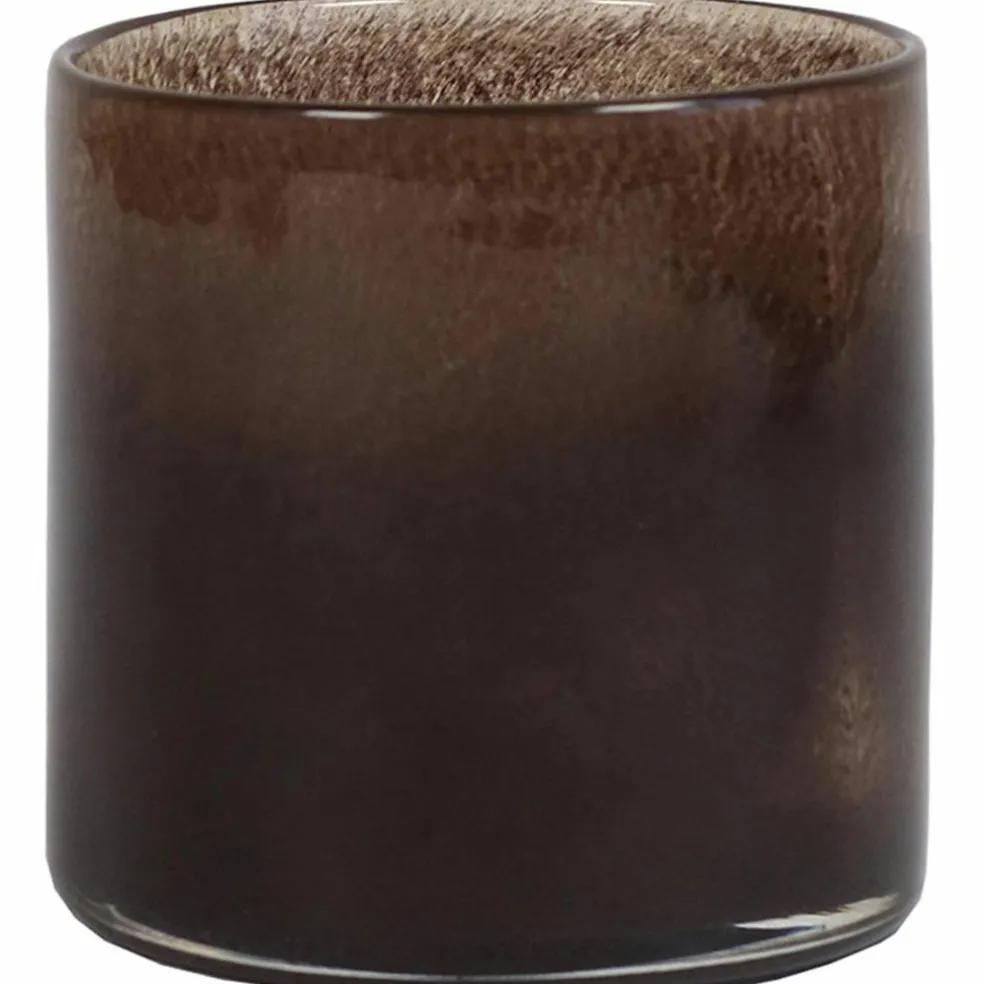 Ljuslykta, dark brown, small