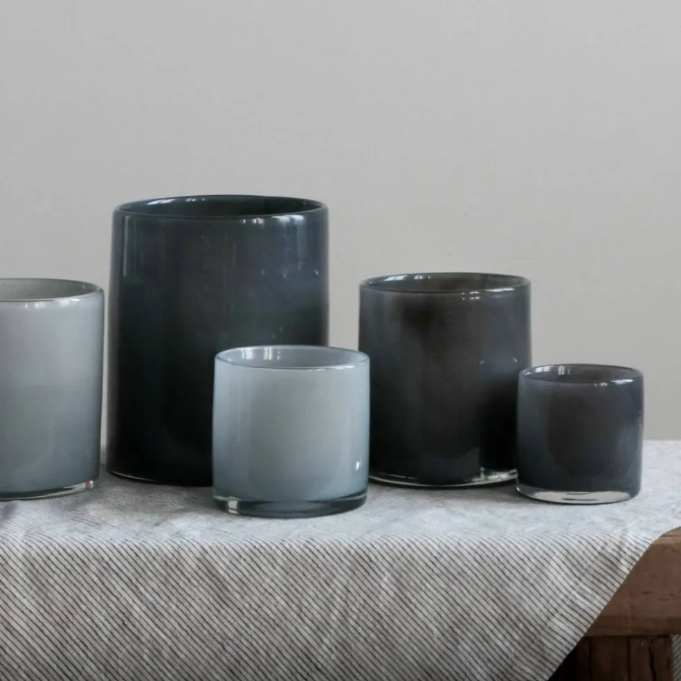 Ljuslykta, dark grey, small