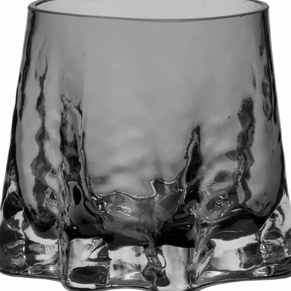 Ljuslykta medium 11 cm, cognac