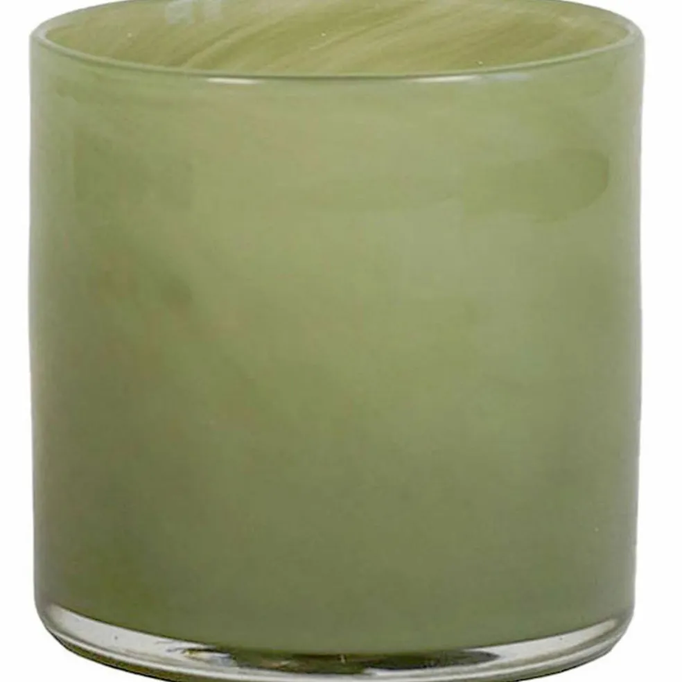 Ljuslykta, olive green, extra small