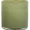 Ljuslykta, olive green, medium