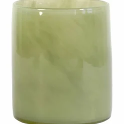 Ljuslykta, olive green, small