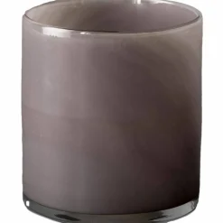 Ljuslykta, purple grey, medium