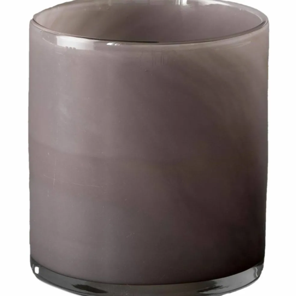 Ljuslykta, purple grey, medium